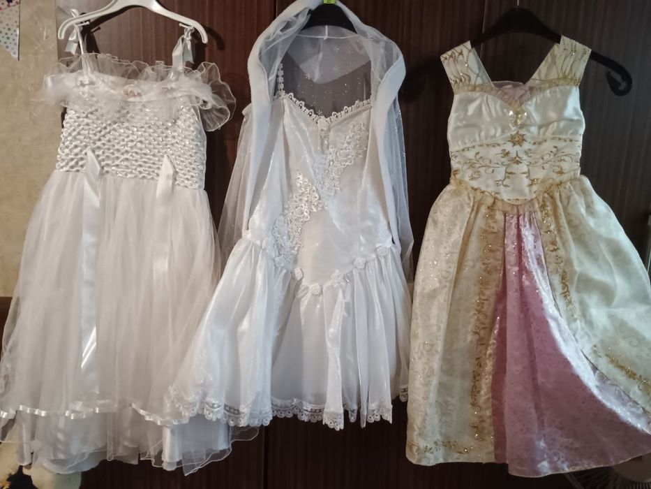 Карнавальний костюм ангела, сніжинки