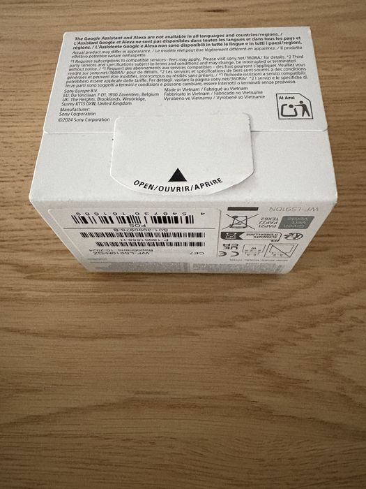 Sluchawki Sony Linkbuds Fit Zielone