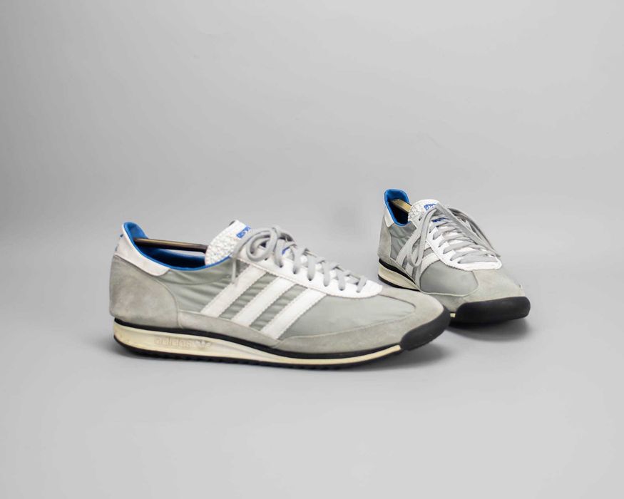 Крутые замшевые кроссовки Adidas SL72.46 размер