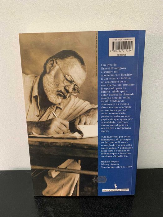 [AS NEW - NEW PRICE] 'True at First Light' by Ernest Hemingway64297966511489121