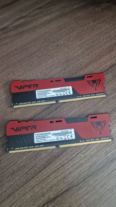 Топовая память 32GB DDR4 400OMHz Patriot Viper Elite II (2x16)