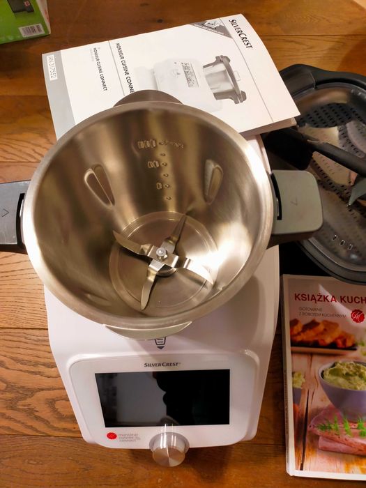 Robot kuchenny z funkcją gotowania Silver Crest  + gratis gofrownica