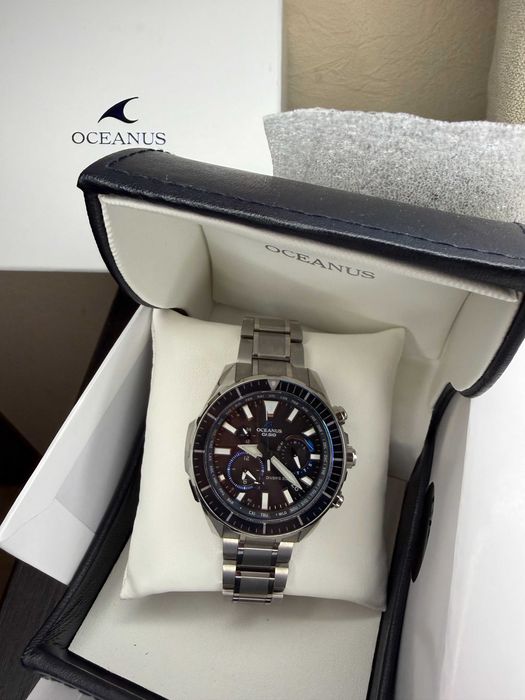 В наявності! Casio Oceanus Cachalot OCW-P2000B-1A