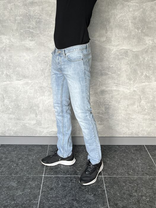 Джинси чоловічі світлі Topman skinny розмір 30 (S)