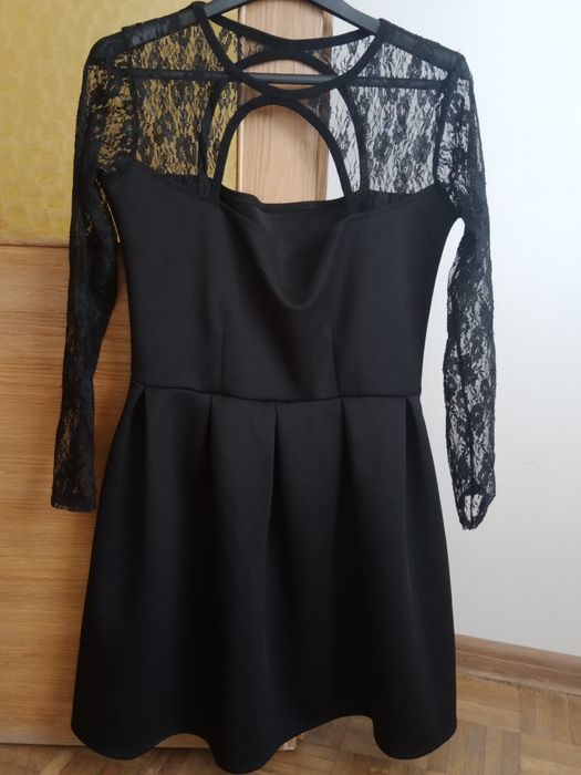 Czarna sukienka M/L