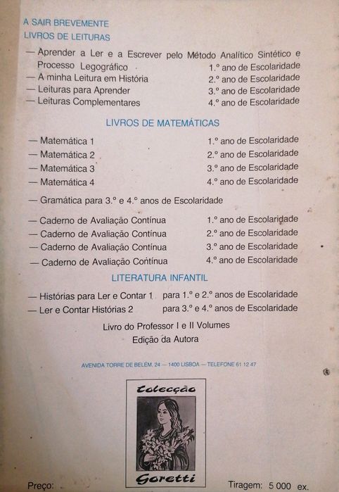 Livro Escolar Antigo: 2 m - Dois Amigos (Colecção Goretti) - 4.ª Ed.