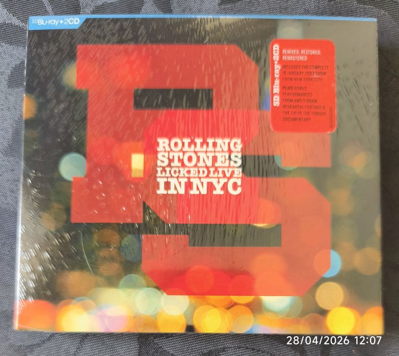 Rolling Stones - Licked Live In NYC 2CD + Blu-ray