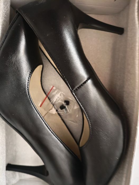 Szpilki z prawdziwej skóry Polski producent r.43