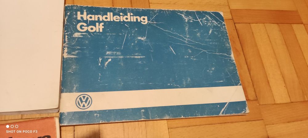 Książka obsługi instrukcja VW Golf 2