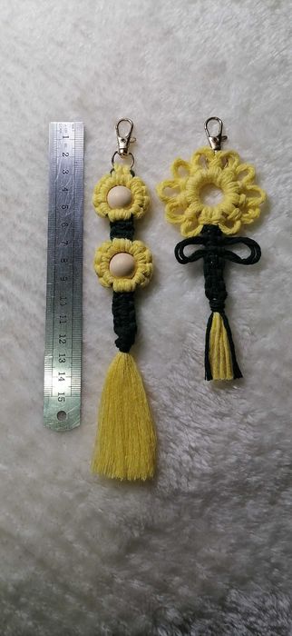 Porta chaves Macramé