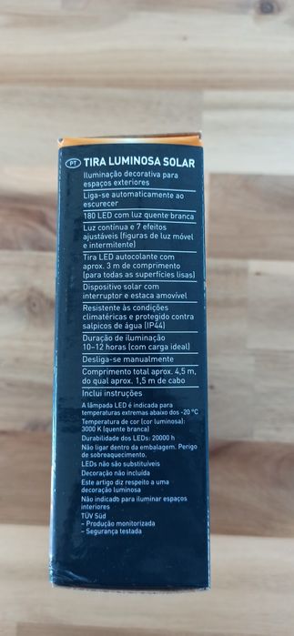 Led para espaços exteriores