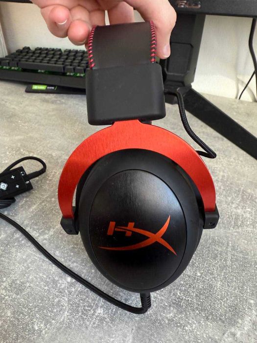 Гарнітура дротова ігрова HyperX Cloud 2 Black-Red