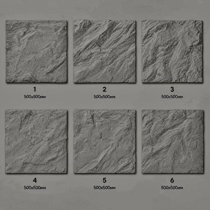 Гипсовые 3D панели Скала Гранд Каньон