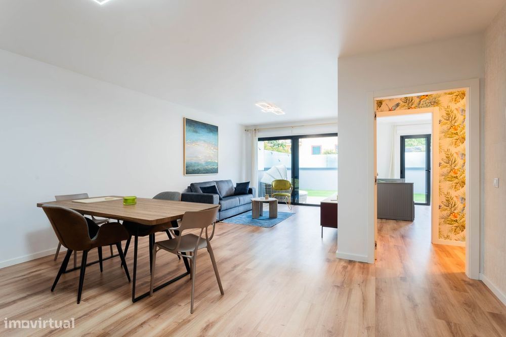 Arrendamento apartamento T3 com áreas nobres e acabamento premium