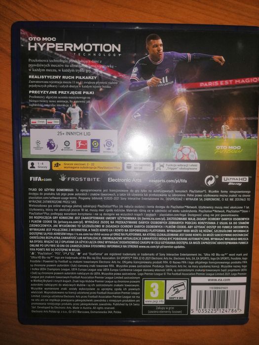Gra PS 5 Fifa 22