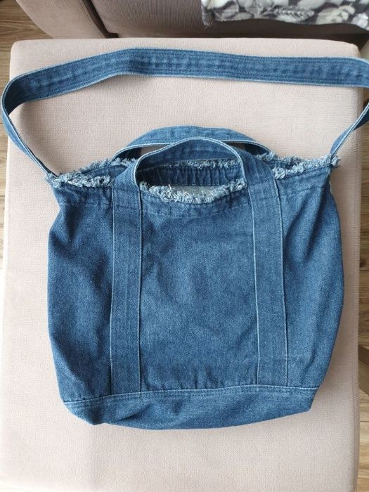 Super dziewczęca torba jeansowa Zara stan bdb 50%