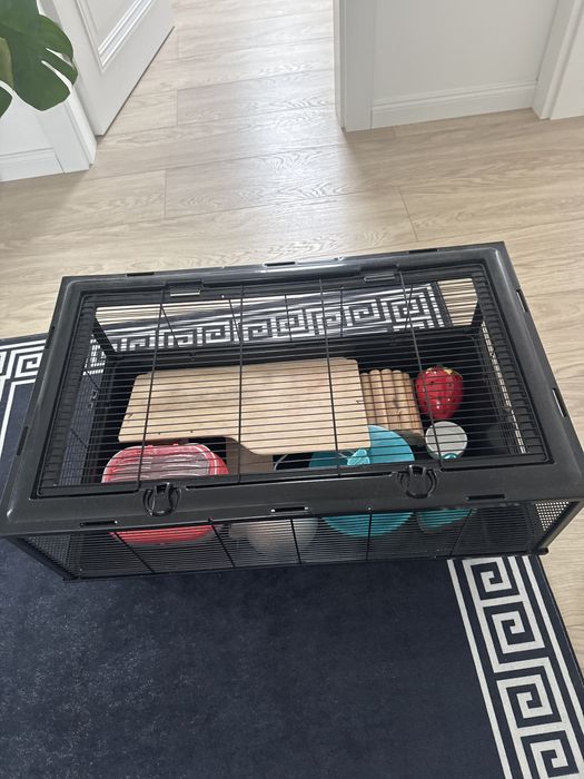 Klatka dla gryzonia stan idealny akcesoria w zestawie