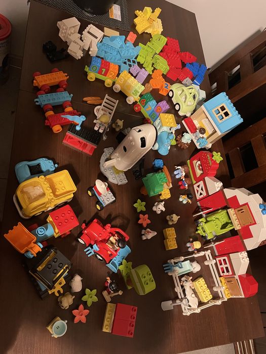 Mix kilku zestawow lego duplo