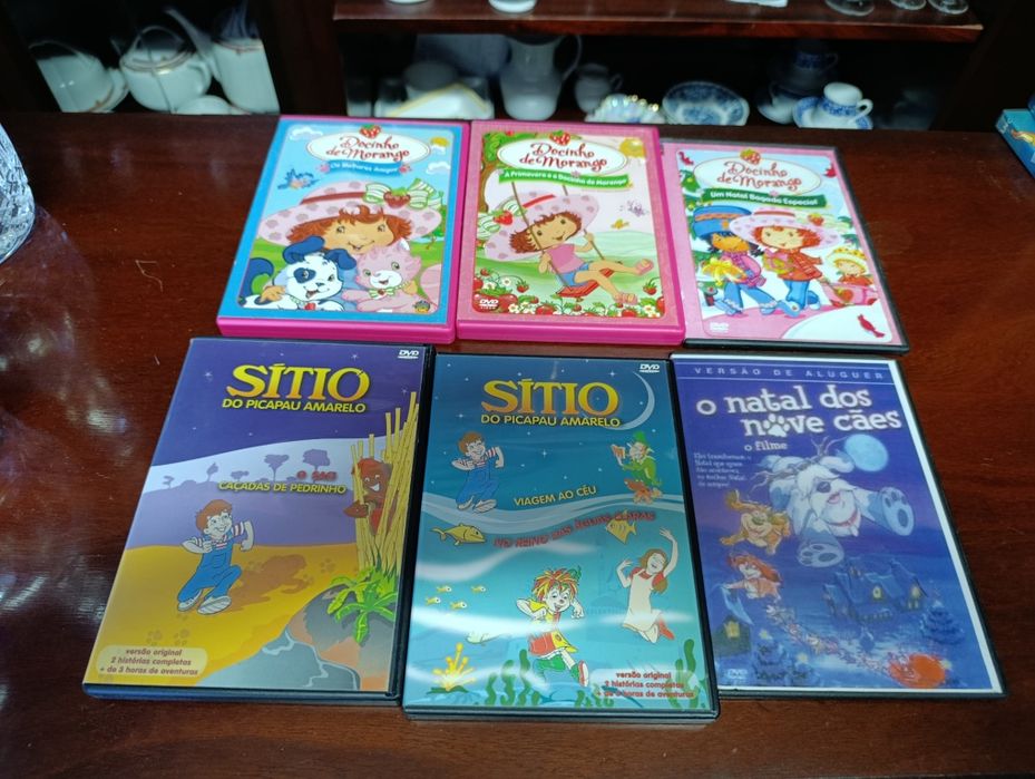 DVD animação antigas