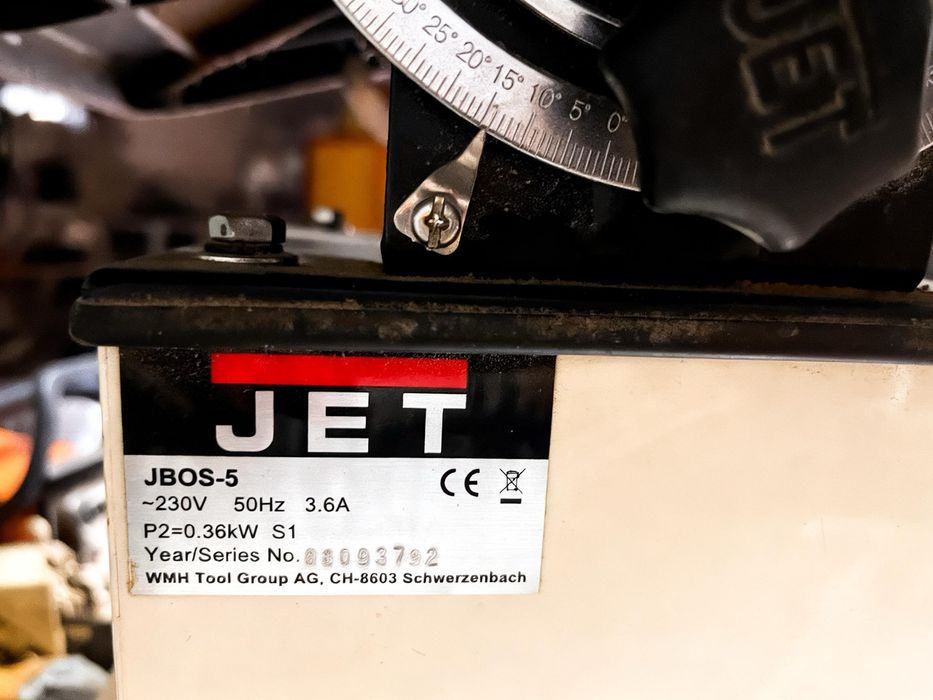 Lixadeira Oscilante de Fuso JET JBOS-5 (Como Nova) Profissional