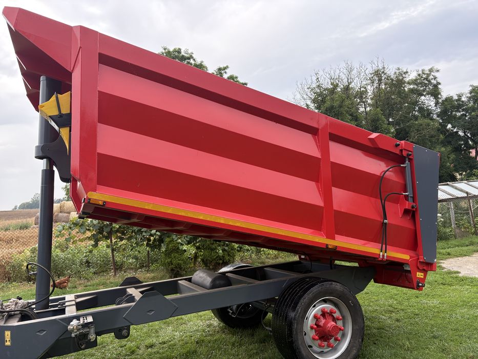 Przyczepa skorupowa 10 ton