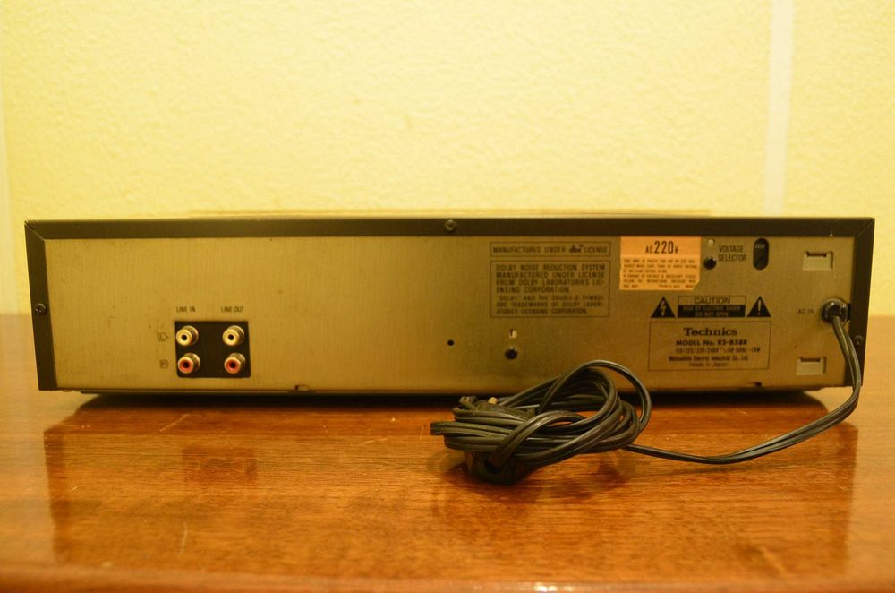 Gravador de Cassetes Technics RS- B58R