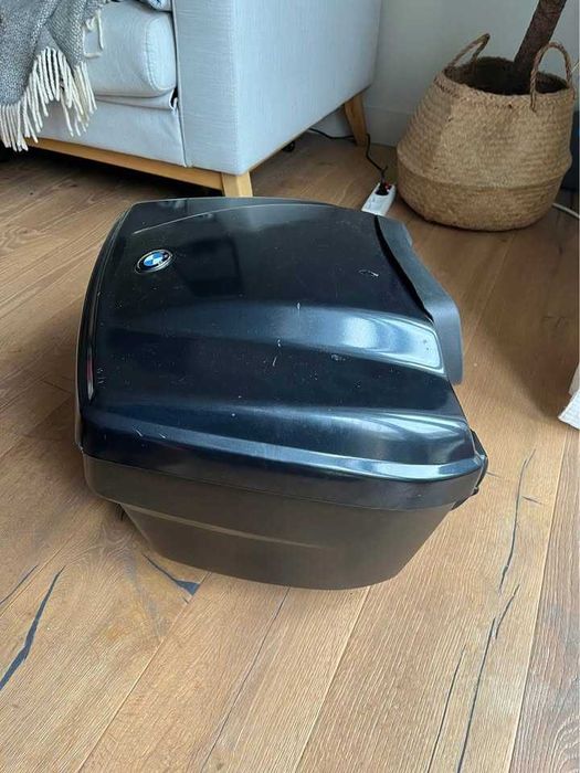 Conjunto top case + suporte de bagagem BMW K1100 LT