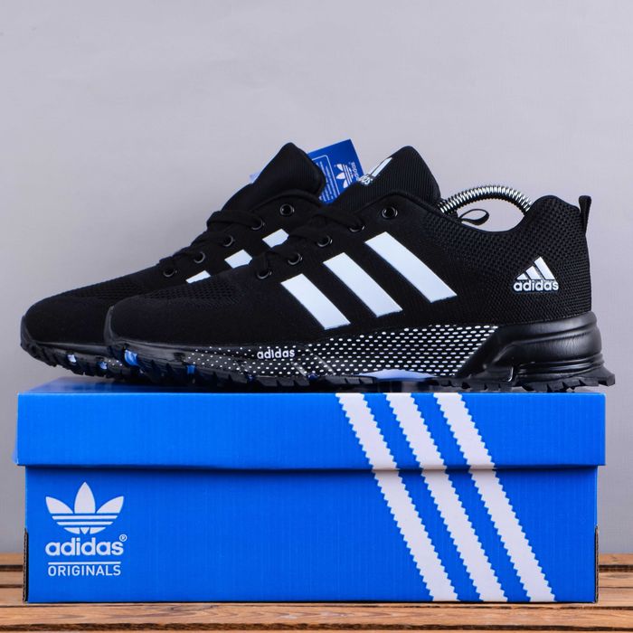 (1788) Кросівки Adidas Marathon чорні (37-41) адідас адідаси В'єтнам