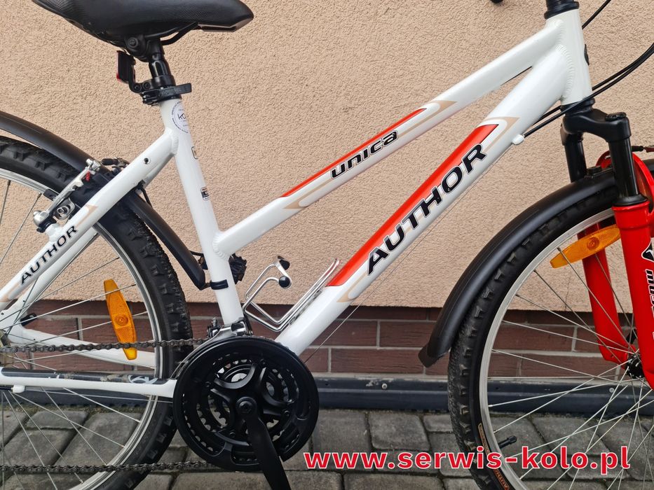 Rower górski damski AUTHOR koła 26 SHIMANO aluminium rabat WYSYŁKA