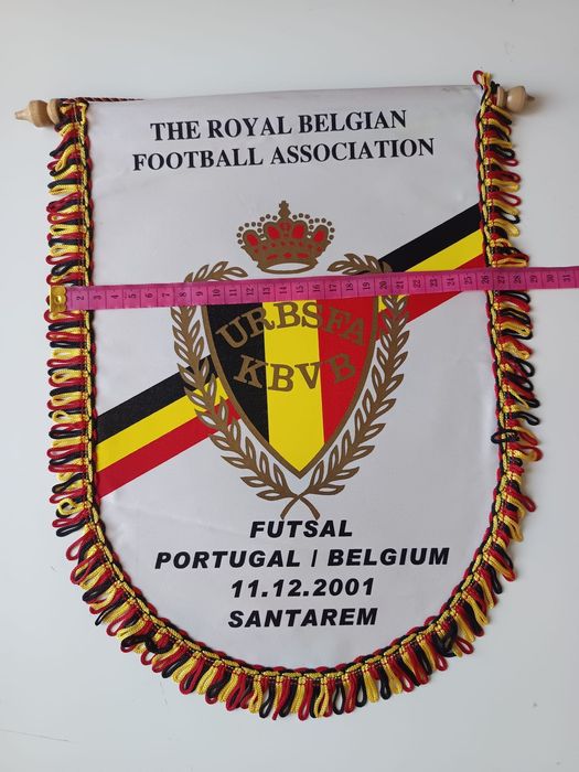 Galhardete futsal Bélgica vs Portugal