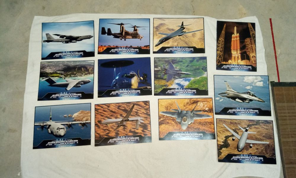 Posters Aviões Combate/Militares USAF-Portes incluídos