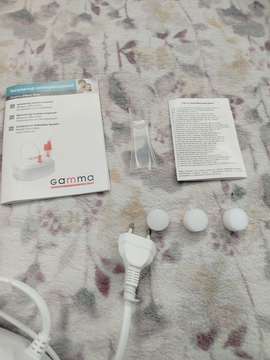 Інгалятор компресний модель Gamma Effect Max.