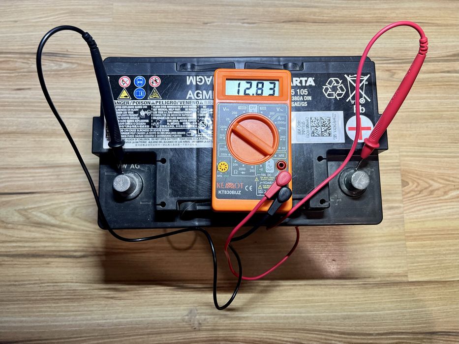 Akumulator samochodowy AGM Varta 12V 68Ah 680A pierwszy montaż