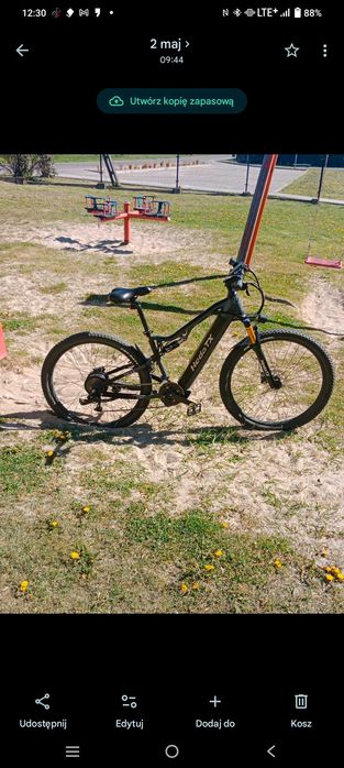Rower elektryczny hedatx tx19 możliwa zamiana