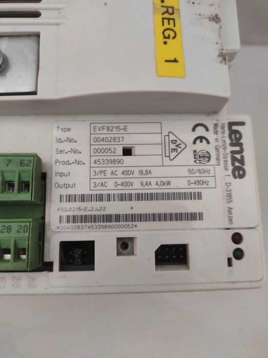 Перетворювачі частоти, частотники LENZE EVF8200 1.5-4.0 кВт
