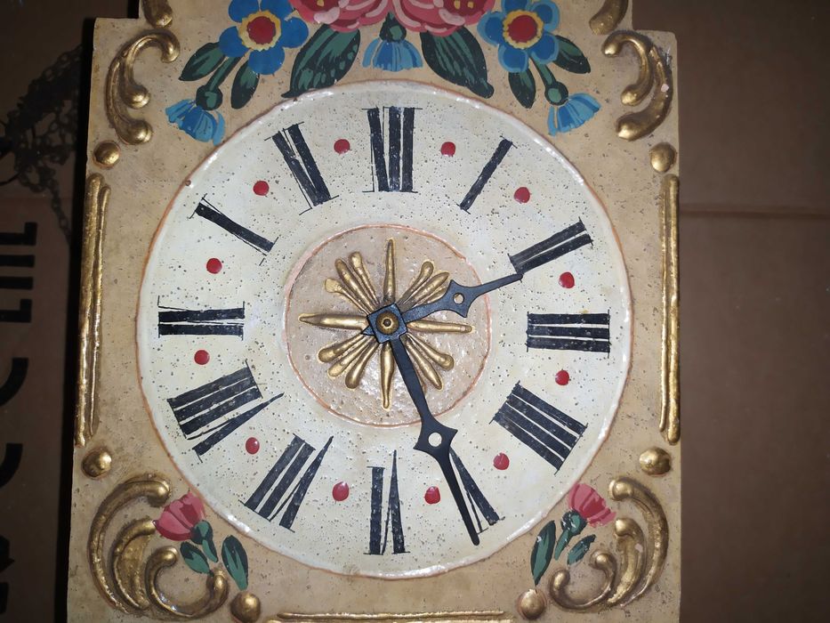 Stary Zegar Ozdobny Kolekcjonerski