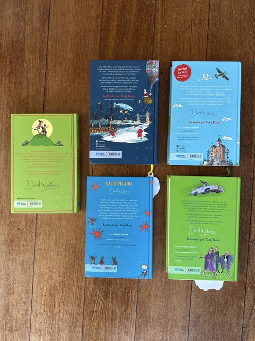 Vendo 5 livros de David Walliams