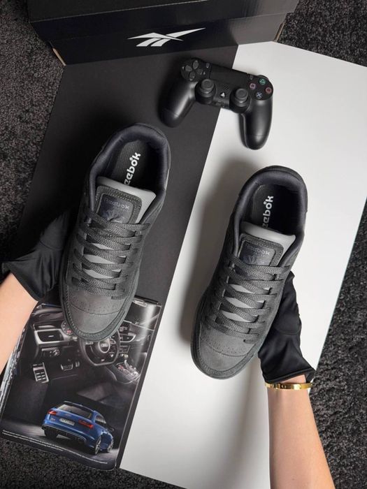Чоловічі кросівки рібок Reebok Club C Dark Grey [41,42,43,44,45,46]