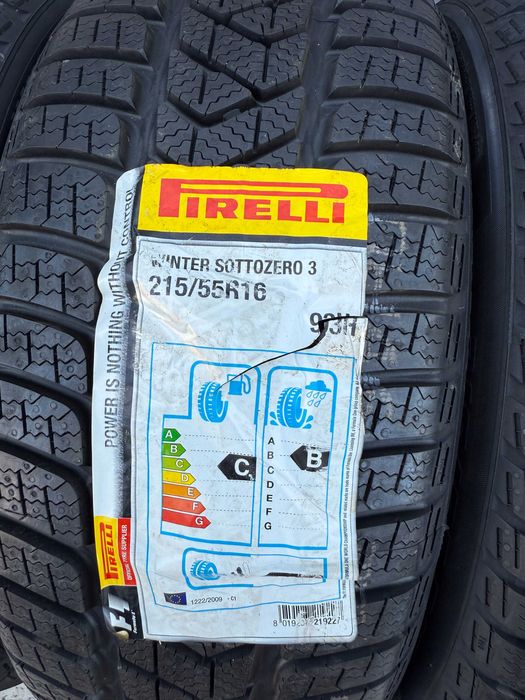 Резина зима НОВА Pirelli 215/55 R16 Sottozero 3
