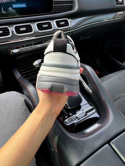 Кросівки Nike V2K Runtekk Silver/Pink premium