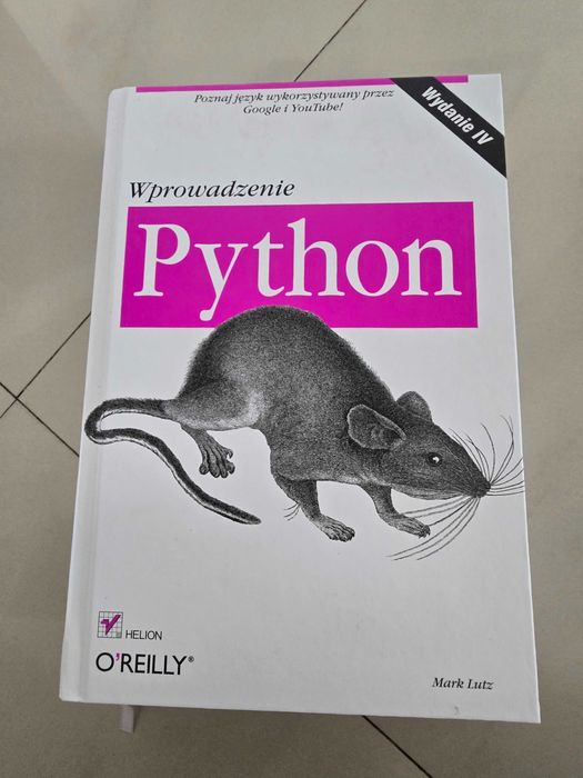 Wprowadzenie Python Mark Lutz – IV wydanie, książka rzadko dostępna