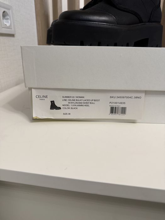 Ботинки celine оригинал размер 38