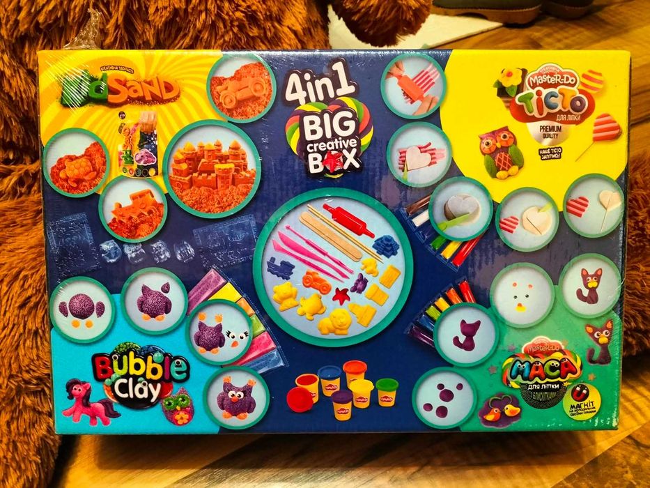 Набір для творчості 4 in 1 Big Creative Box (Danko Toys)