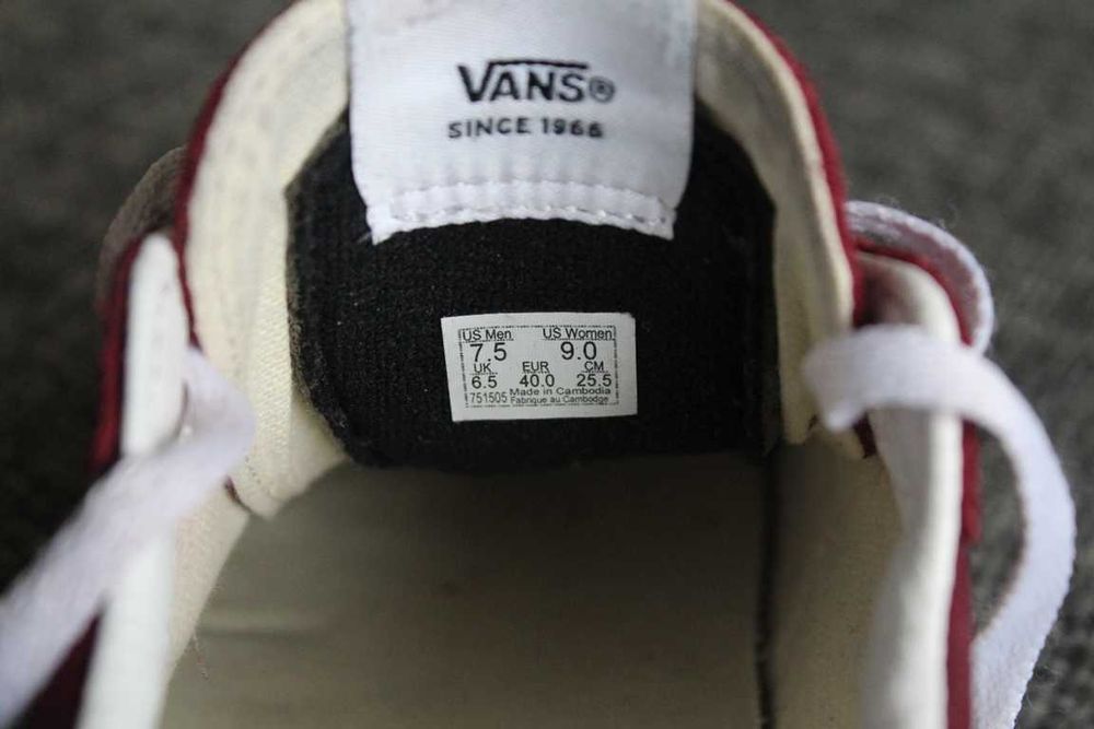 Кеди VANS Old Skool Оригінал Нат замша! 40р