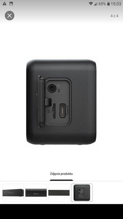 Głosnik przenośny Trust Axxy Bluetooth Speaker
