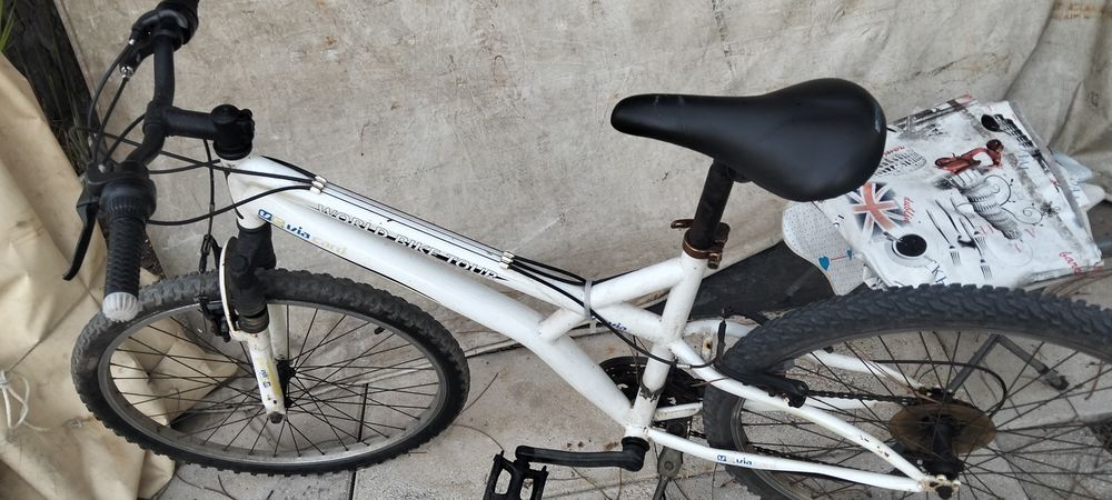 Bicicleta usada.