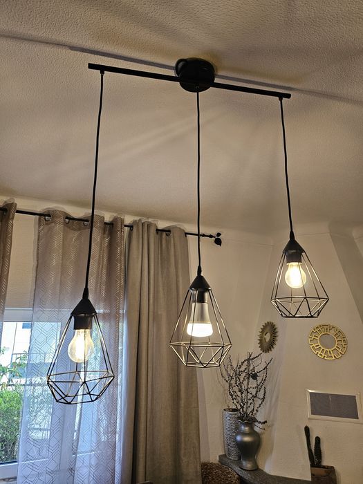 2 pares de candeeiros de sala