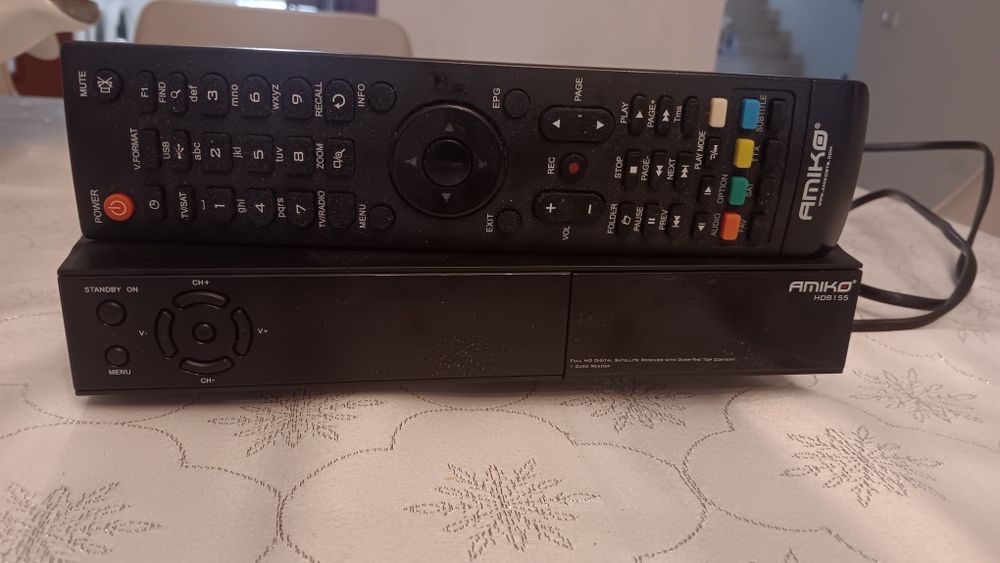 Aparelho Amiko satelite