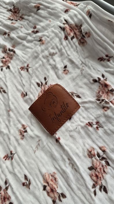 Śpiworek niemowlęcy do spania myślin letni little flowers 1 tog