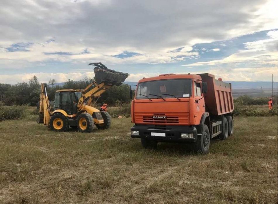 Демонтаж. Услуги Экскаватора-погрузчика JCB, Камаз, Вывоз мусора